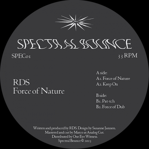 ( SPEC 01 ) RDS - Force Of Nature EP ( 12" ) Spectral Bounce